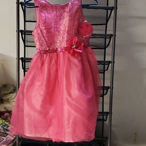 Sparkly pink dress